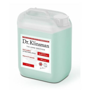 Антисептический раствор DR. KLINSMAN (75% спирт), 5 литров