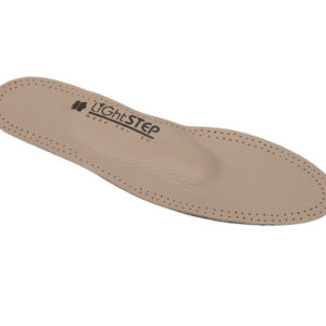 Женские полужёсткие кожаные ортопедические стельки LightStep 759/1Л